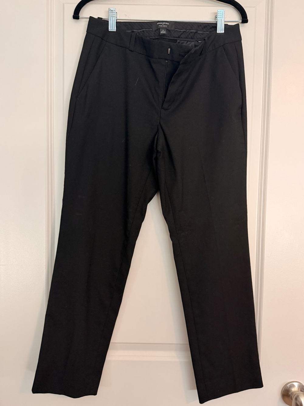 Banana Republic Ryan Black Ankle Pants Size 4